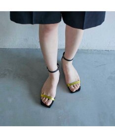 MODE ET JACOMO <MODE ET JACOMO>スリムストラップフラットサンダル