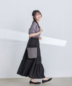 Tiaclasse 【洗える】ラメニットトップス