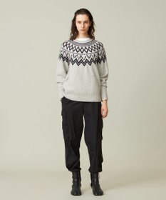 J.PRESS YORK STREET 【UNISEX】FOXMIXノルディック ニット