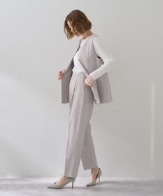 YECCA VECCA パールペプラムジレ