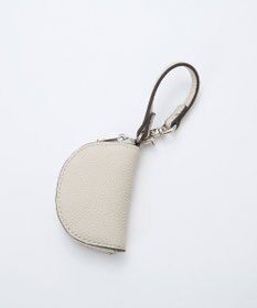 TOPKAPI 【Breath TOPKAPI】シュリンクレザー ハーフムーン ショルダーバッグ / チャーム付き