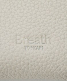 TOPKAPI 【Breath TOPKAPI】シュリンクレザー ハーフムーン ショルダーバッグ / チャーム付き