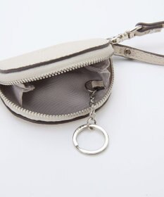 TOPKAPI 【Breath TOPKAPI】シュリンクレザー ハーフムーン ショルダーバッグ / チャーム付き