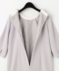 GRACE CONTINENTAL バイカラービジューワンピース