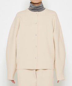 uncrave 【洗える】スムースニット カーディガン（uncrave WHITE）