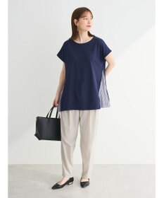 Green Parks 脇プリーツドッキングチュニック