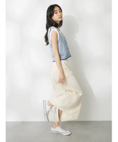 CRAFT STANDARD BOUTIQUE 配色メッシュニットビスチェ