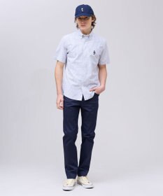 J.PRESS MEN 新デザイン【BULLDOG BOY】オックスフォード 半袖シャツ / B.D.