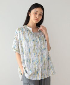 Green Parks Ｉ　アソート柄さらっとレーヨンブラウス