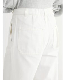 Green Parks ストレートタックデニムパンツ