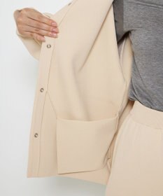 uncrave 【洗える】スムースニット カーディガン（uncrave WHITE）