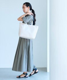 TOPKAPI 【Breath TOPKAPI】SCOTCH GRAIN スコッチグレイン プレーン 2トーンテープ ロングハンドル トートバッグ L