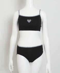 WEGO 【ブラトップ＆ショーツセット】Liliane　Ciel　レオパードハート