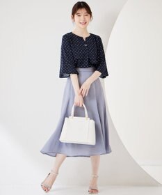 ANY SIS 【速乾・接触冷感】スムージーポリエステル フレアスカート