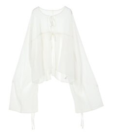 earth music&ecology ワッシャードロスト羽織りシャツ