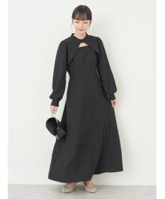 earth music&ecology ＳＥＴ２点ジャガードボレロ＋ワンピース