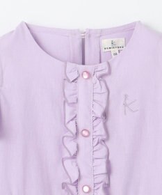 組曲 KIDS 【UVケア】【110-140㎝】バイカラー ワンピース