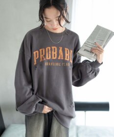 WEGO ダメージスウェット