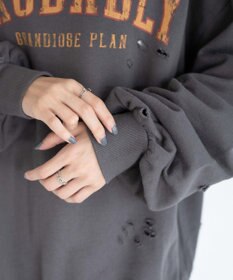 WEGO ダメージスウェット