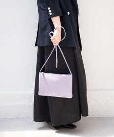 Hekhèr Le Style de Vie 新色追加【日本製】シュリンクレザー スクエアショルダーバッグ