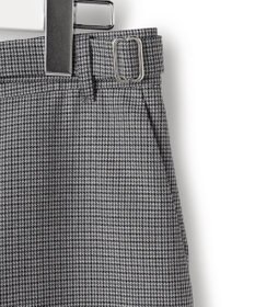 ICB 【30th ANNIVERSARY】ウールガンクラブチェック テーパードパンツ