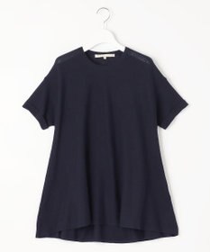 自由区 【WEB限定・洗える・XSサイズあり】ハイツイストコットンアセテートテントライン ニット