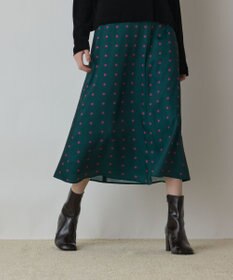 GRACE CONTINENTAL ドットスカート