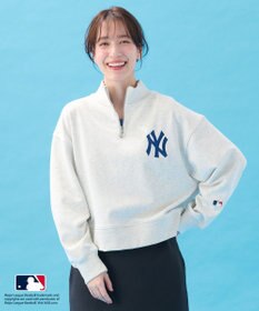 ANY L 【洗濯機可/UVケア】MLB/メジャーリーグベースボール ジップスウェット