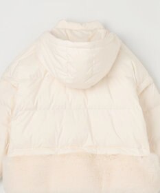 GRACE CONTINENTAL ヘムファーショートダウンジャケット