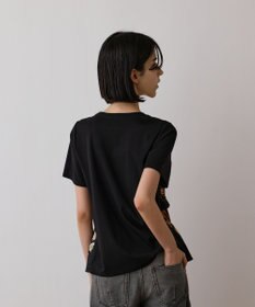 GRACE CONTINENTAL スカーフプリントコンビトップ