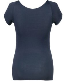 Wing インナー 【綿の贅沢オーガニック フラットタイプ】 オーガニックコットン混素材 ひびきにくくさらっと薄くて軽い ２分袖 EL1248 ウイング／ワコール