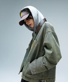 WEGO 【25年秋冬新作/MLサイズ展開】ワーカーズZIPジャケット