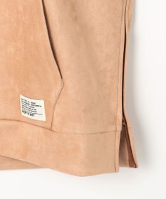 PW CIRCULUS 2025 NEW！【手洗い洗濯可】【WOMEN】スエードライク デタッチャブルフーディ ゴルフウェア レディース