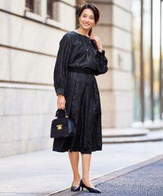 自由区 S 【セットアップ対応・洗える】オパールプリント ブラウス