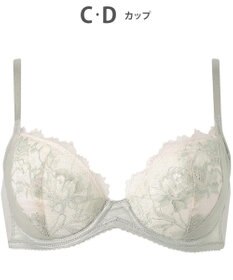 Wing ブラジャー 軽いつけごこち バストシルエットがきれい 脇から背中すっきり KB7002 ウイング／ワコール