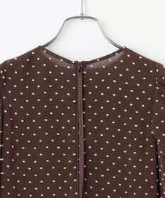 #Newans シアーパフスリーブブラウス