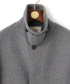 J.PRESS MEN 【定番】ウールカシミヤビーバーステンカラーコート