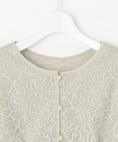 自由区 【カタログ掲載・洗える】レースブラウスコンビ ワンピース