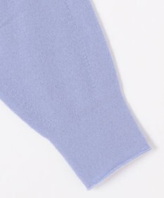 自由区 S 【洗える】ピュアカシミヤフリルディティール ニット