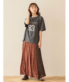 AMERICAN HOLIC 製品染めナンバーロゴカットプルオーバー