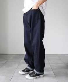 LENO LOOSE TAPERED JEANS 《UNISEX》 ルーズテーパードデニムパンツ