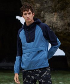 JOSEPH ABBOUD MOUNTAIN 【CREA掲載・軽量/ECO撥水/ストレッチ】 ライトワッシャー マウンテンパーカー