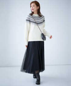 23区 S 【WEB限定/洗える】エアリーチュール スカート