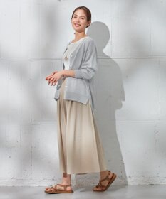 ANY 【洗濯機可能・UVケア】Ｖネック カーディガン