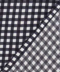 J.PRESS LADIES L 【洗える】ギンガムチェック ボウタイ ブラウス