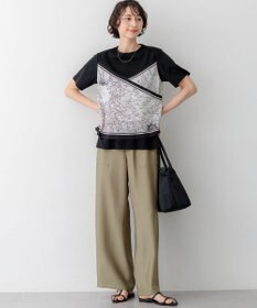 23区 S 【先行予約】スカーフコンビジャージー カットソー