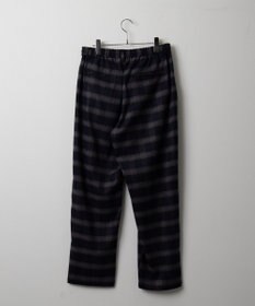 WEGO チェックテーパードスラックス