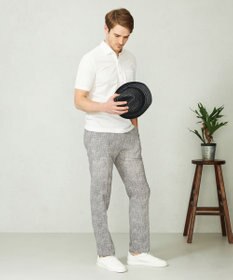 JOSEPH ABBOUD 【キングサイズ・驚きの多機能】ドライサッカー パンツ