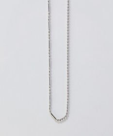 Phoebe 【金属アレルギー対応】リンキーデザインチェーンネックレス　シルバー　ニッケルフリー