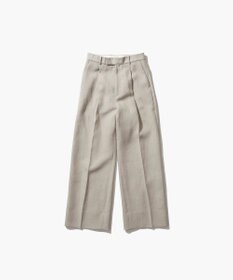 ATON LINEN OXFORD | ストレートパンツ